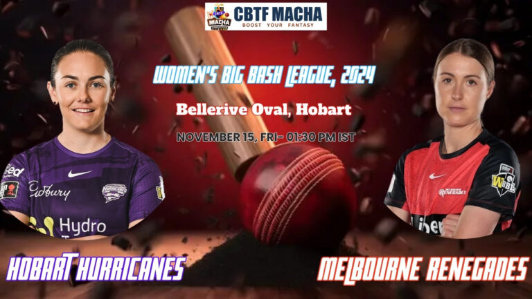 WBBL 2024: Match 35, HB-W vs MR-W Match Prediction – Who will win today’s WBBL match between Hobart Hurricanes Women vs Melbourne Renegades Women?