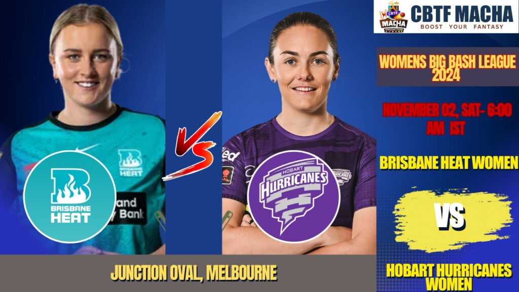 WBBL 2024: Match 10, BH-W vs HB-W Match Prediction