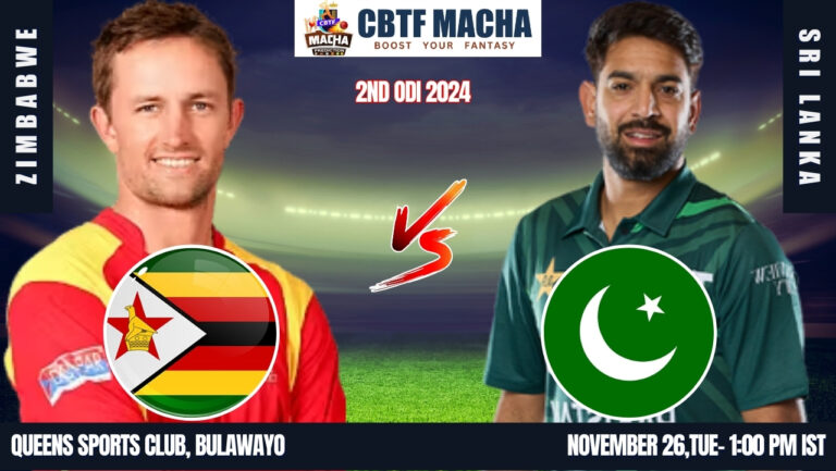 Zimbabwe vs Pakistan Match Prediction - Who will win today’s 2nd ODI match between ZIM vs PAK?