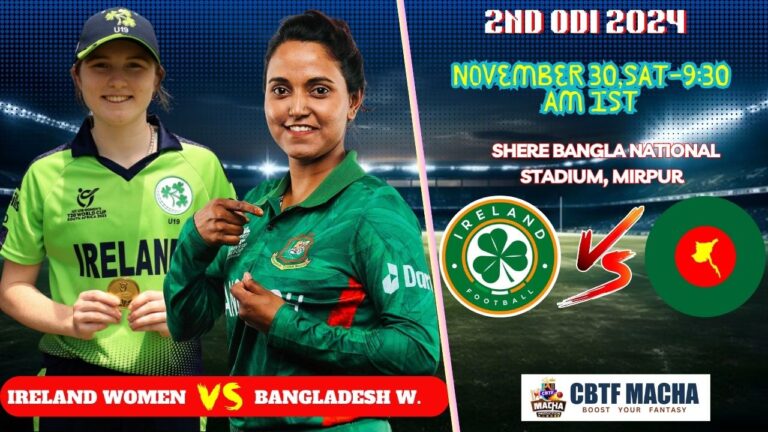 Bangladesh Women vs Ireland Women, 2nd ODI: Match Prediction – Who will win today's match between BAN-W vs IRE-W?