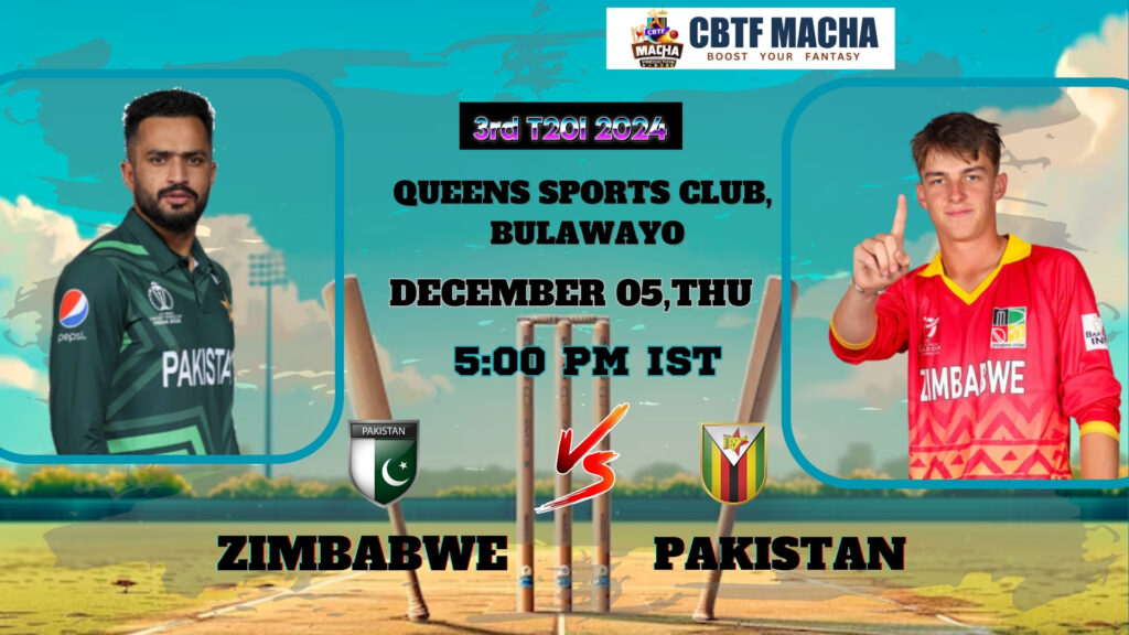 Zimbabwe vs Pakistan Match Prediction - Who will win today’s 3rd T20I match between ZIM vs PAK?