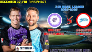 BBL 2024-2025: Match 13, STR vs HUR Match Prediction – Who will win today’s BBL match between STR vs HUR?