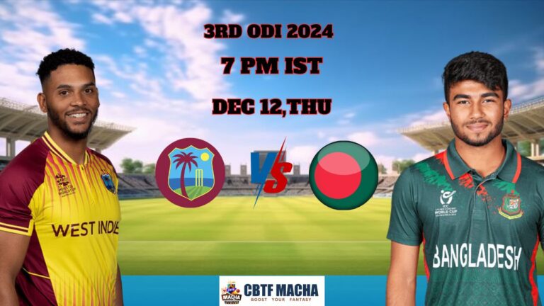 West Indies vs Bangladesh Match Prediction - Who will win today’s 3rd ODI match between WI vs BAN?