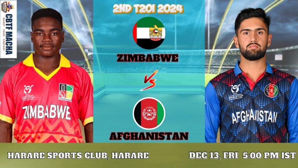 Zimbabwe vs Afghanistan Match Prediction - Who will win today’s 2nd T20I match between ZIM vs AFG?