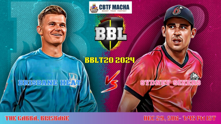 BBL 2024-2025: Match 15, HEA vs SIX Match Prediction – Who will win today’s BBL match between HEA vs SIX?