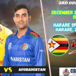 Zimbabwe vs Afghanistan Match Prediction - Who will win today’s 3rd ODI match between ZIM vs AFG?