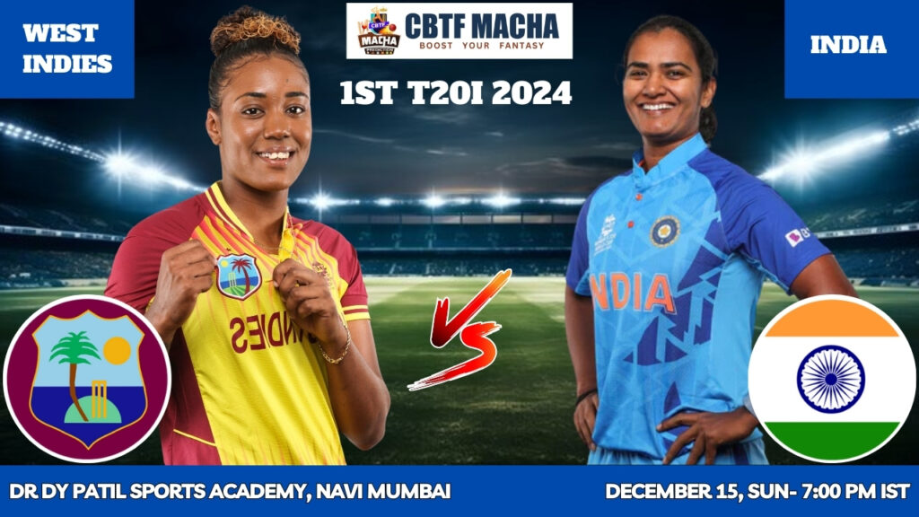 India Women vs West Indies Women Match Prediction - Who will win today’s 1st T20I match between IND-W vs WI-W?