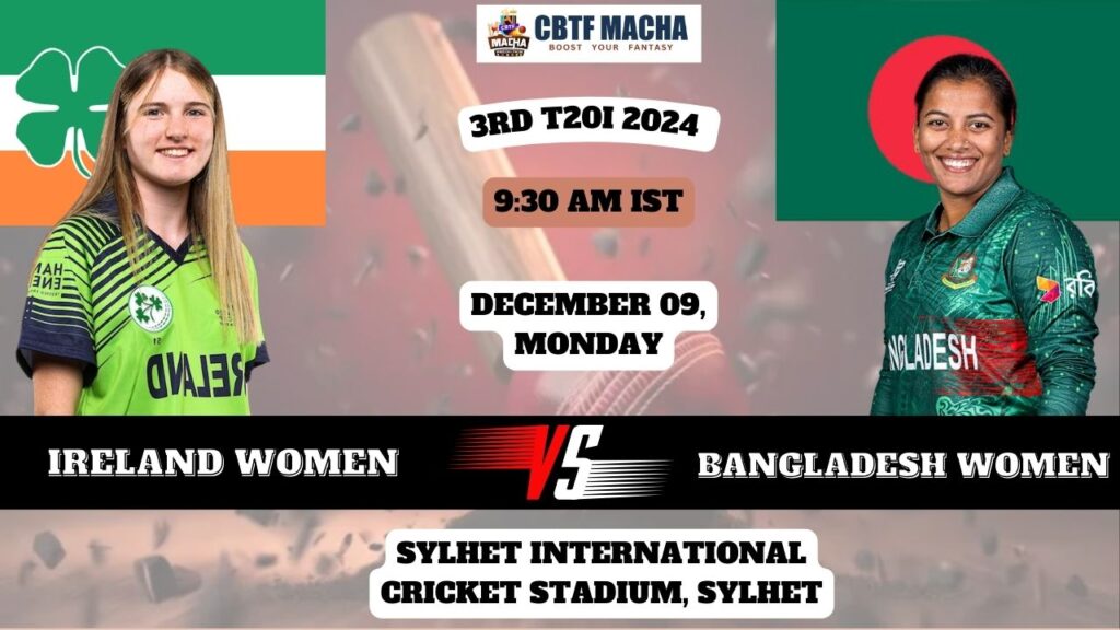 Bangladesh Women vs Ireland Women Match Prediction - Who will win today’s 3rd T20I match between BAN-W vs IRE-W?