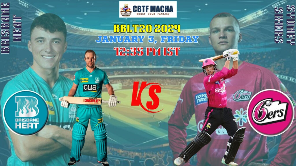 BBL 2024-2025: Match 21, HEA vs SIX Match Prediction – Who will win today’s BBL match between HEA vs SIX?