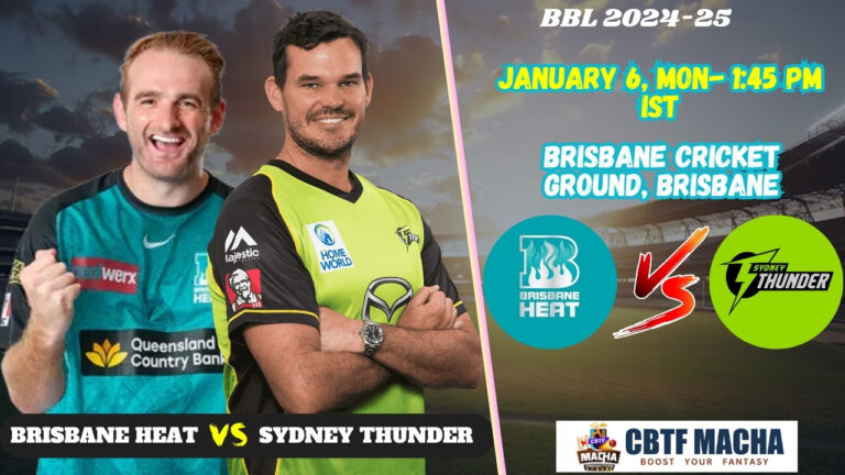 BBL 2024-2025: Match 25, HEA vs THU Match Prediction – Who will win today’s BBL match between HEA vs THU?