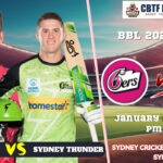 BBL 2025: Challenger, SIX vs THU Match Prediction – Who will win today’s BBL match between SIX vs THU?