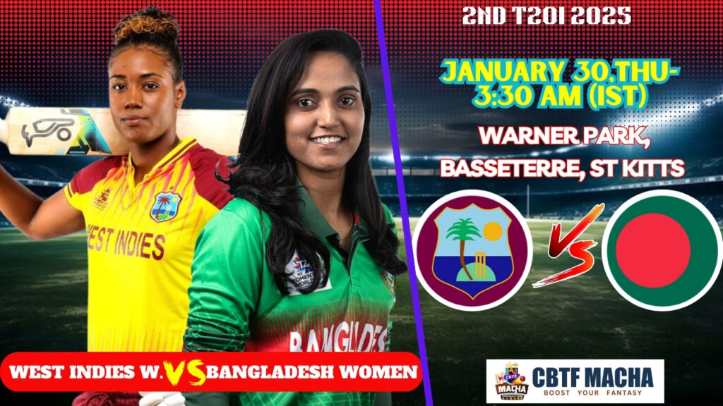 West Indies Women vs Bangladesh Women, 2nd T20I: Match Prediction – Who will win today's match between WI-W vs BAN-W?