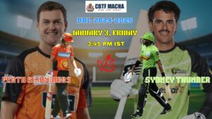 BBL 2024-2025: Match 22, SCO vs THU Match Prediction – Who will win today’s BBL match between SCO vs THU?