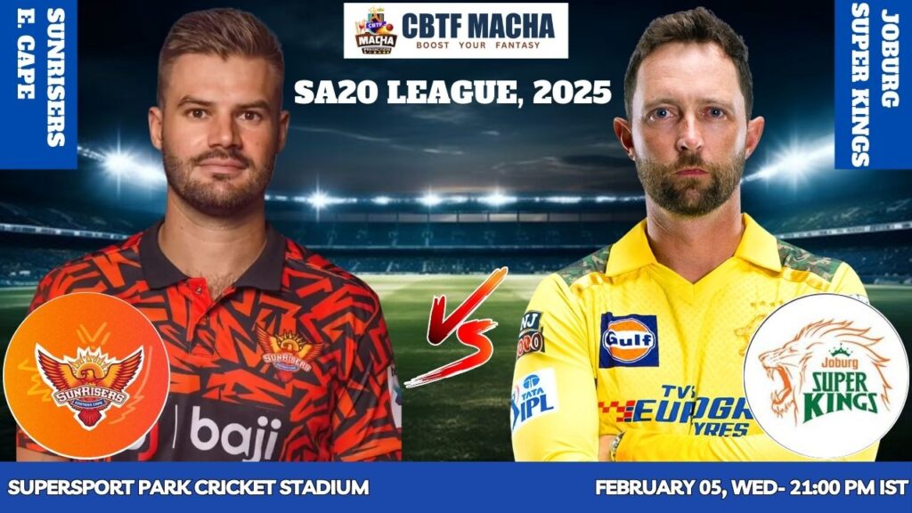 SA20 2025: Qualifier 1, MICT vs PR Match Prediction – Who will win today’s SA20 match between MICT vs PR?