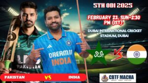 Champions Trophy 2025: Match 5, IND vs PAK Match Prediction – Who will win today’s Champions Trophy match between IND vs PAK?