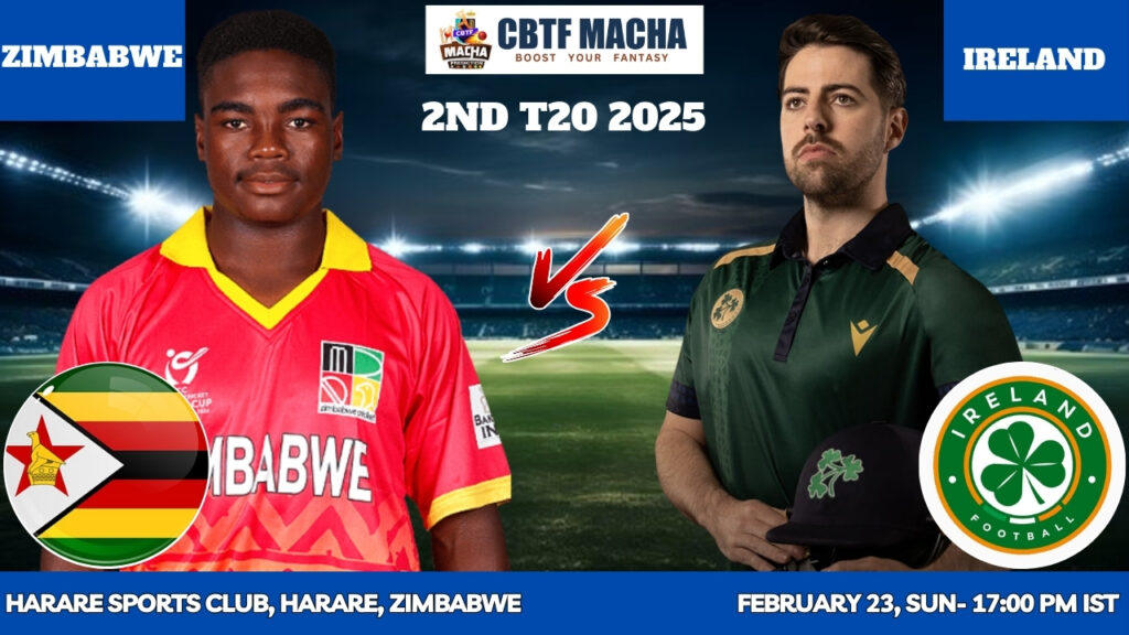 ZIM vs IRE Match Prediction - Who will win today’s 2nd T20I match between Zimbabwe and Ireland?