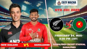 Champions Trophy 2025: Match 6, BAN vs NZ Match Prediction – Who will win today’s Champions Trophy match between BAN vs NZ?