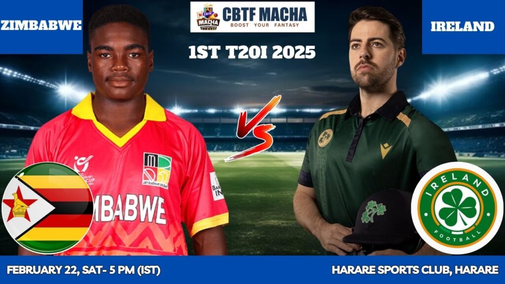 ZIM vs IRE Match 1st T20I Prediction - Who will win today’s 1st T20I match between Zimbabwe and Ireland?