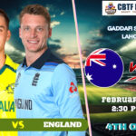 Champions Trophy 2025: Match 4, AUS vs ENG Match Prediction – Who will win today’s Champions Trophy match between AUS vs ENG?