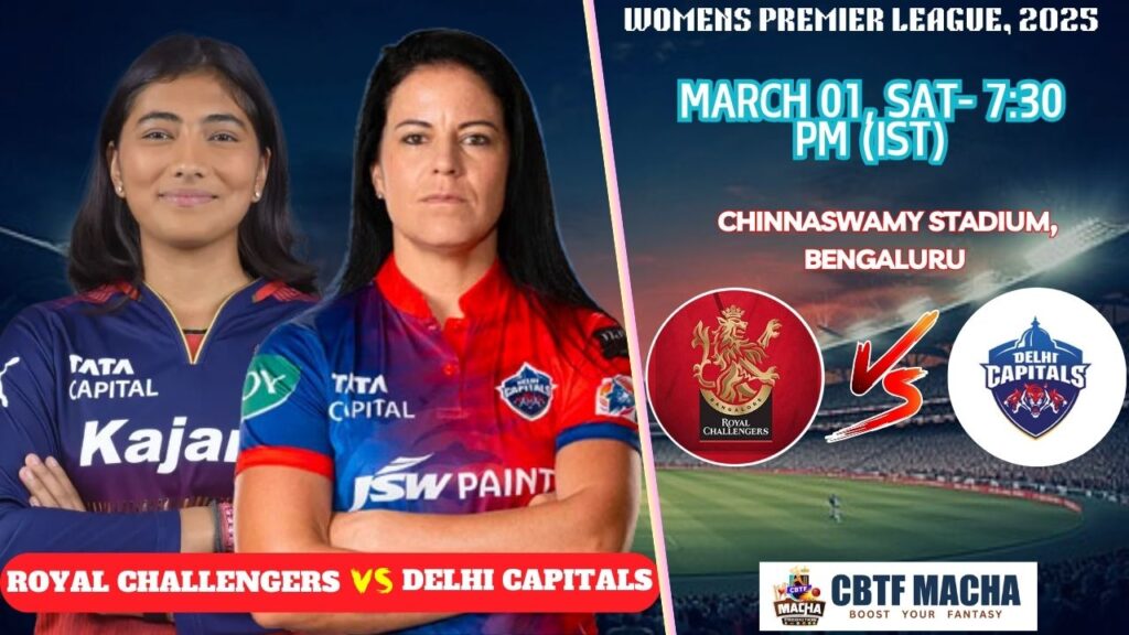 WPL 2025: Match 14, BLR-W vs DEL-W Match Prediction - Who will win today's WPL match between RCB-W vs DC-W?