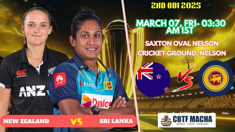 NZ-W vs SL-W Match Prediction - Who will win today’s 2nd ODI match between New Zealand Women and Sri Lanka Women?