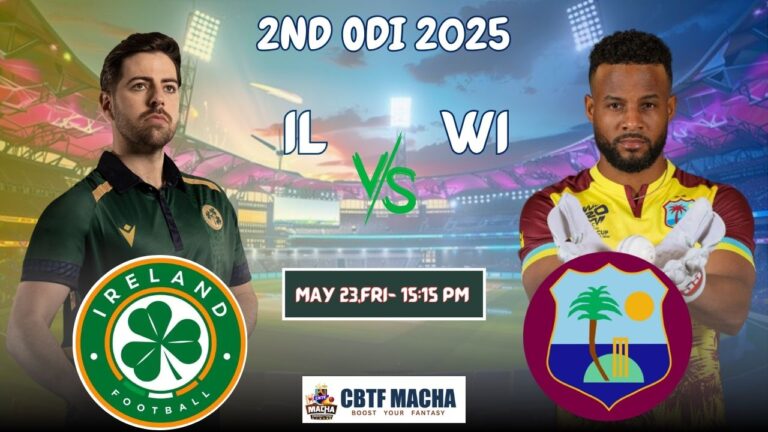 Ireland vs West Indies, IRE vs WI , Today Match Prediction