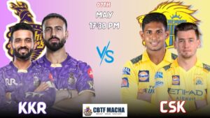 IPL 2025: Match 57, KKR vs CSK Match Prediction – Who will win today’s IPL match between KKR vs CSK?