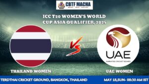 Thailand Women vs United Arab Emirates Women, ICCT20_WWCASQ_2025, Today Match Prediction