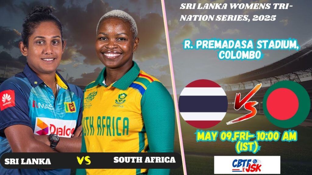 Tri-Nation ODI Series 2025: Match 6, SL-W vs SA-W Match Prediction – Who will win today’s match between SA-W vs IND-W?