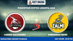 Peshawar Zalmi vs Lahore Qalandars, PSLT20, Today Match Prediction