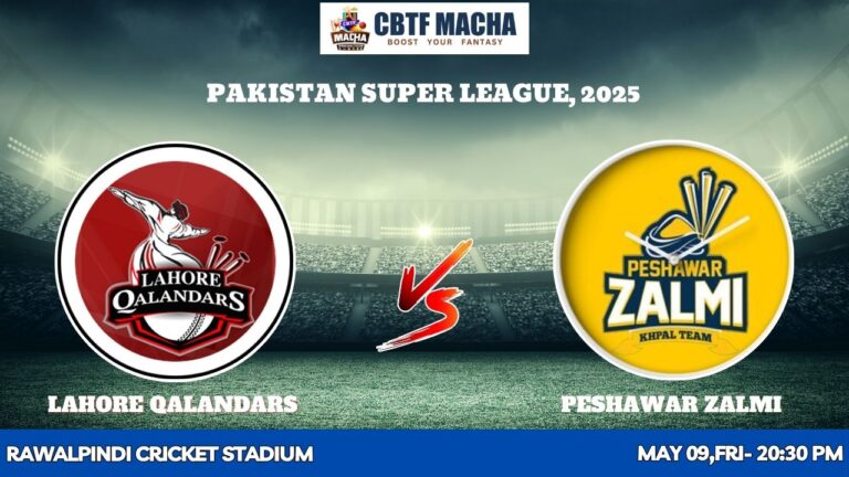 Peshawar Zalmi vs Lahore Qalandars, PSLT20, Today Match Prediction