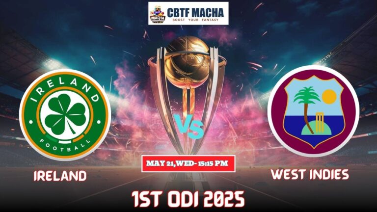 Ireland vs West Indies, IRE vs WI , Today Match Prediction
