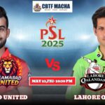 Islamabad United vs Lahore Qalandars, PSLT20, Today Match Prediction