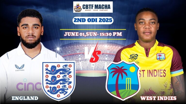 England vs West Indies, ENG vs WI 2025, Today Match Prediction