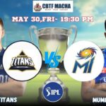 Gujarat Titans vs Mumbai Indians, IPLT20, Today Match Prediction