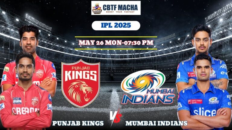 Punjab Kings vs Mumbai Indians, IPLT20, Today Match Prediction