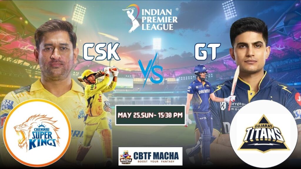 Gujarat Titans vs Chennai Super Kings, IPLT20, Today Match Prediction