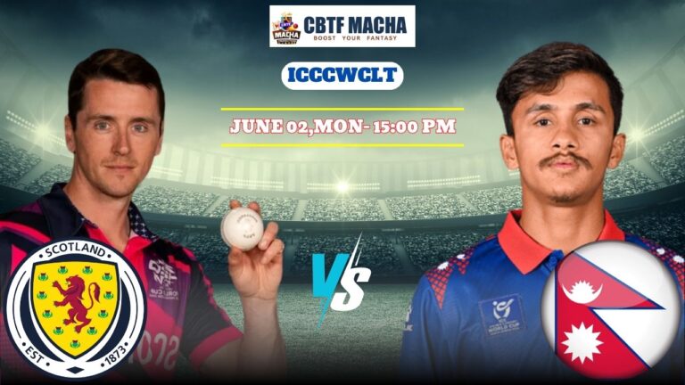 Scotland vs Nepal, ICCCWCLT, Today Match Prediction