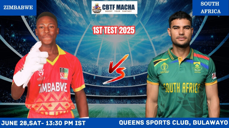 Zimbabwe vs South Africa, ZIM vs SA, Today Match Prediction