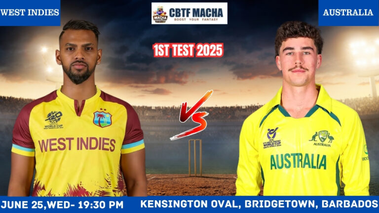 West Indies vs Australia, WI vs AUS, Today Match Prediction