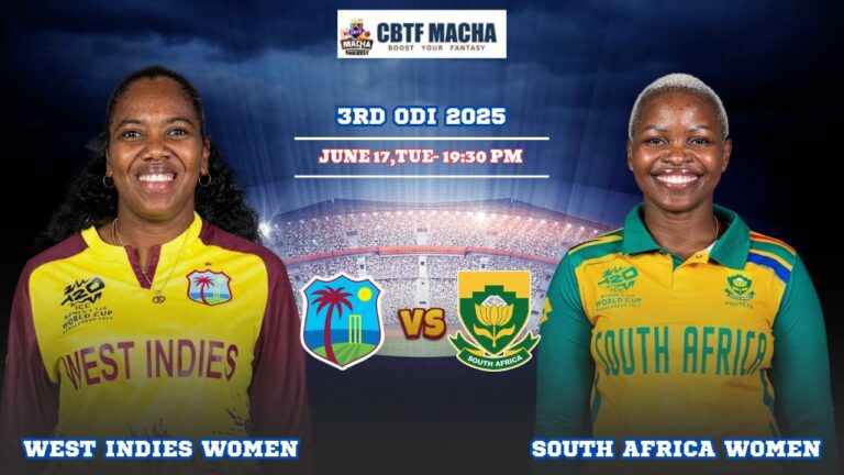 West Indies Women vs South Africa Women, WI-W vs SA-W, Today Match Prediction