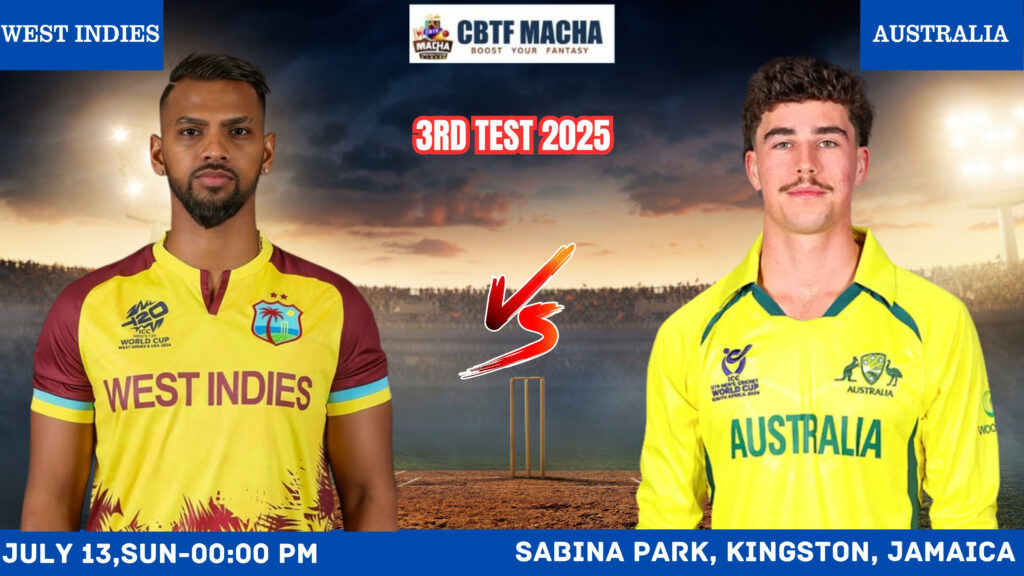 West Indies vs Australia, WI vs AUS, Today Match Prediction