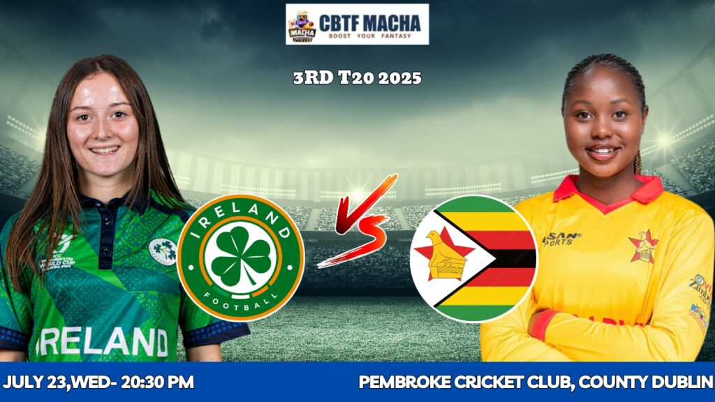 Ireland Women vs Zimbabwe Women, IRE-W vs ZIM-W 2025, Today Match Prediction