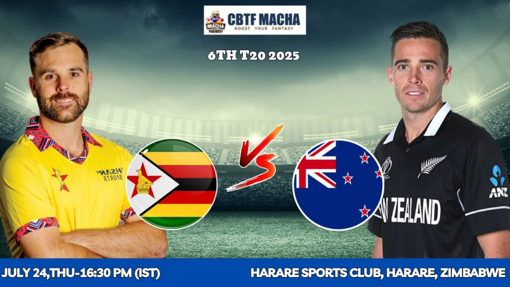 Zimbabwe vs New Zealand, ICCTRIS, Today Match Prediction