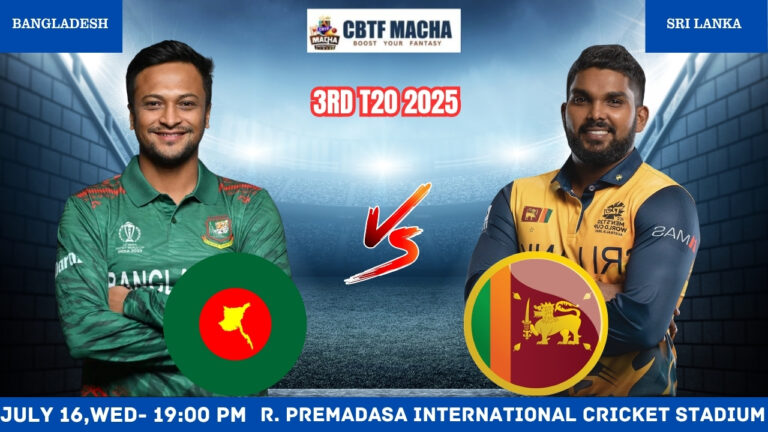 Sri Lanka vs Bangladesh, BAN vs SL 2025, Today Match Prediction