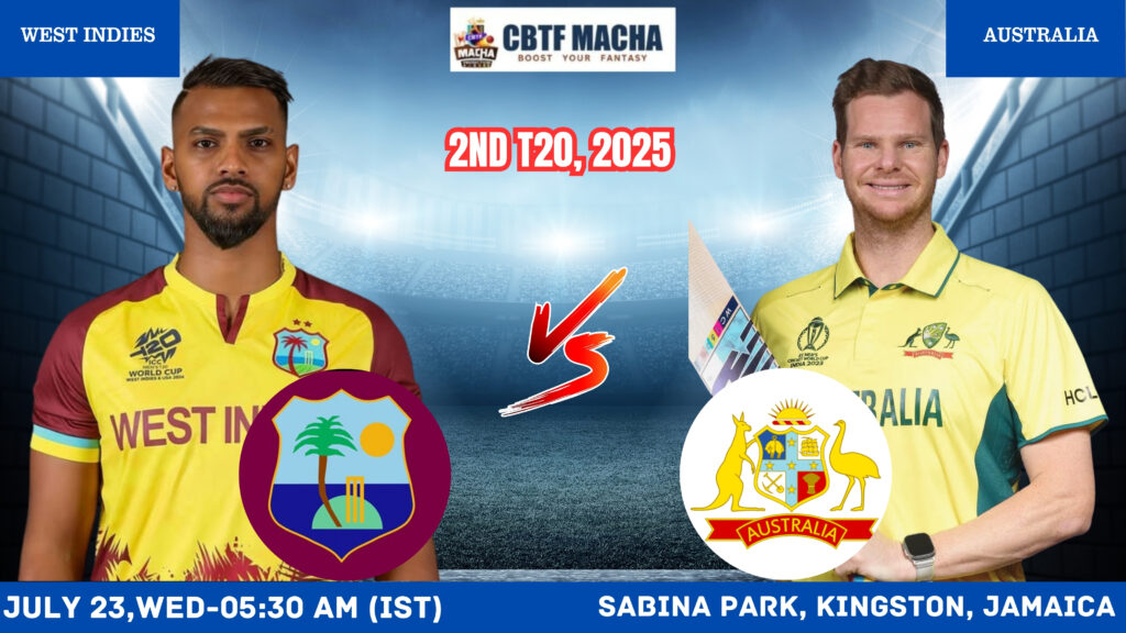 West Indies vs Australia, WI vs AUS, Today Match Prediction
