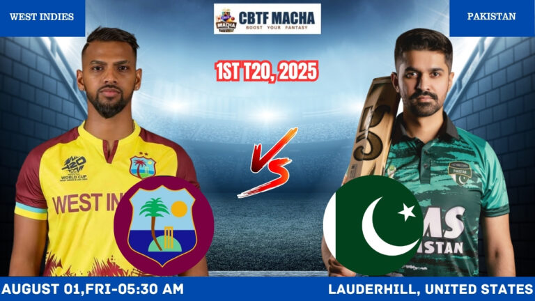 West Indies vs Pakistan, WI vs PAK , Today Match Prediction