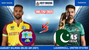 West Indies vs Pakistan, WI vs PAK , Today Match Prediction