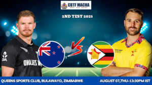Zimbabwe vs New Zealand, ZIM vs NZ , Today Match Prediction