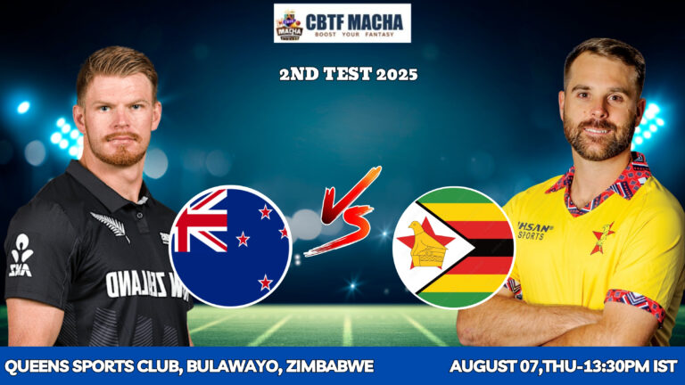 Zimbabwe vs New Zealand, ZIM vs NZ , Today Match Prediction
